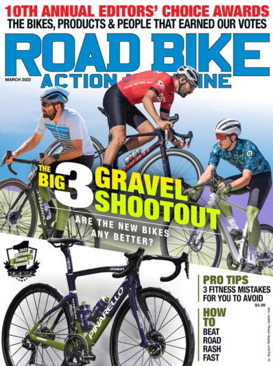 Road Bike Action March 01, 2022 Issue Cover