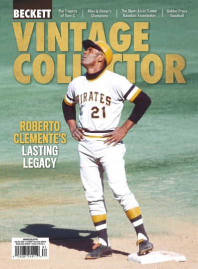 Beckett Vintage Collector August 01, 2022 Issue Cover
