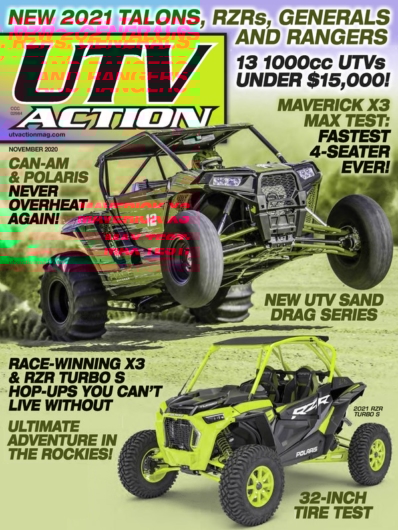 UTV Action | 11/1/2020 Cover