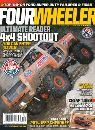 Four Wheeler December 01, 2013 Issue Cover