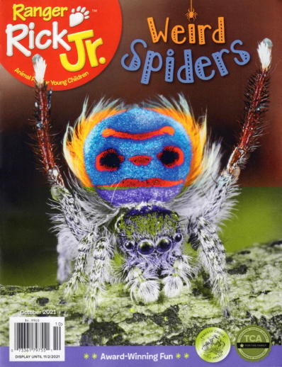 Ranger Rick Jr. October 01, 2021 Issue Cover