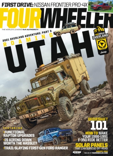 Four Wheeler January 01, 2022 Issue Cover