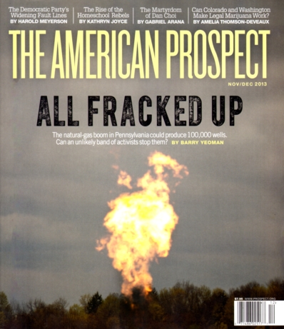 The American Prospect November 01, 2013 Issue Cover