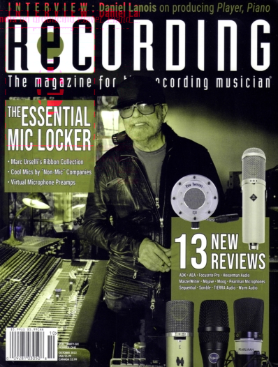 Recording Magazine October 01, 2022 Issue Cover