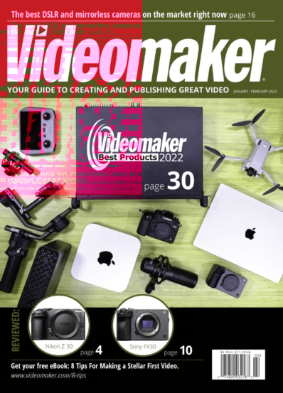 Videomaker January 01, 2023 Issue Cover
