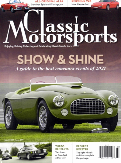 Classic Motorsports | 3/1/2021 Cover