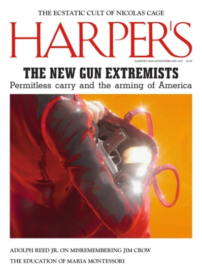 Harper's February 01, 2022 Issue Cover