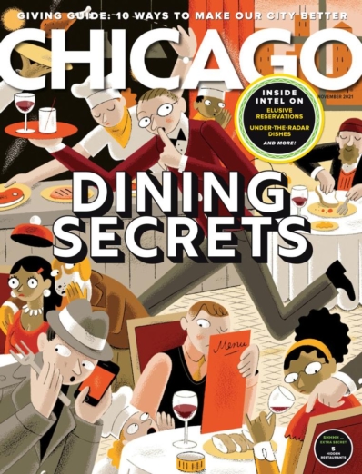 Chicago Magazine November 01, 2021 Issue Cover