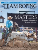 The Team Roping Journal September 01, 2022 Issue Cover