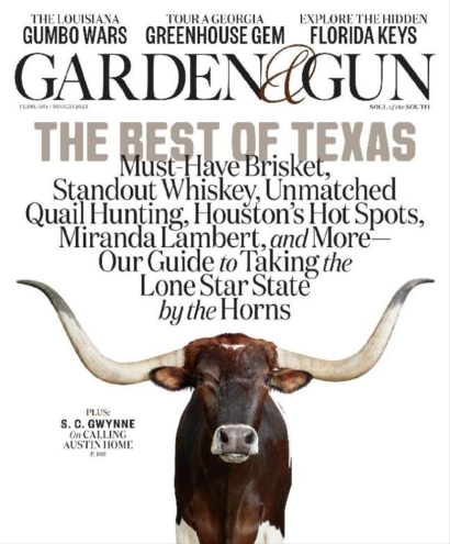 Garden & Gun February 01, 2023 Issue Cover