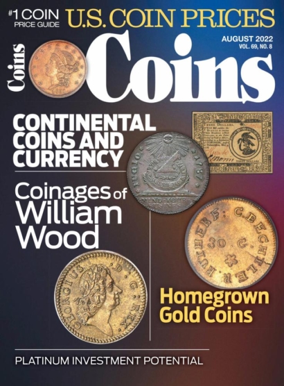 Coins August 01, 2022 Issue Cover