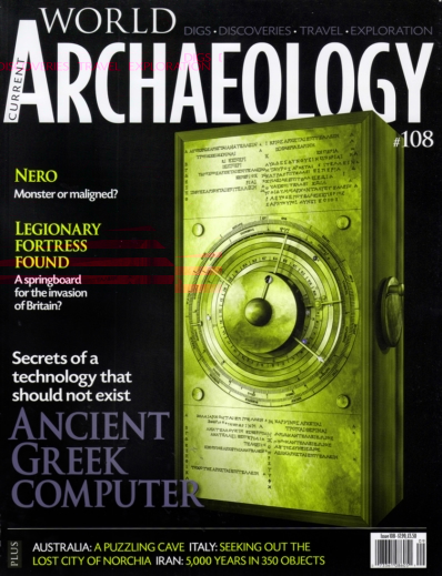 Current World Archaeology December 01, 2021 Issue Cover