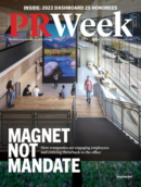 PRWeek January 01, 2023 Issue Cover