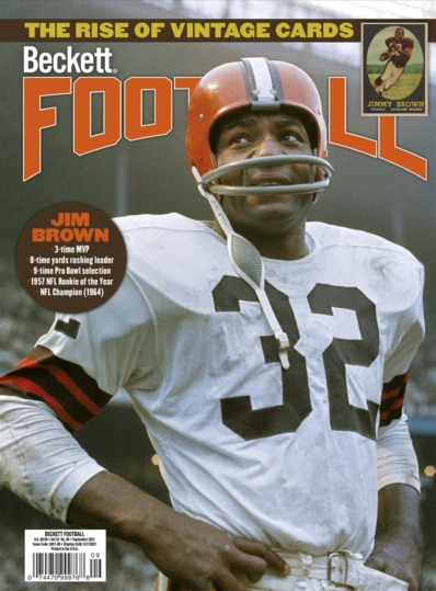 Beckett Football September 01, 2021 Issue Cover