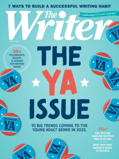 The Writer January 01, 2022 Issue Cover