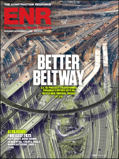Engineering News Record November 28, 2022 Issue Cover