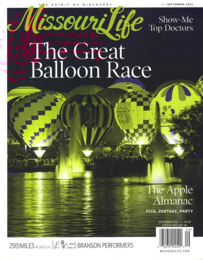 Missouri Life September 01, 2021 Issue Cover