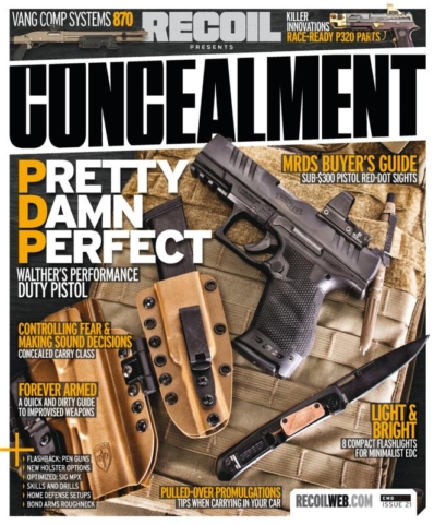 Recoil Concealment March 01, 2021 Issue Cover