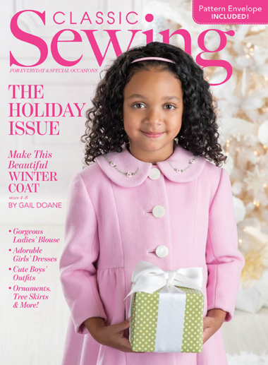 Classic Sewing December 01, 2021 Issue Cover