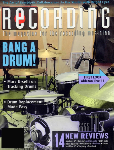 Recording Magazine January 01, 2021 Issue Cover