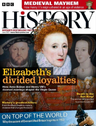 BBC History June 01, 2023 Issue Cover