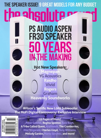 The Absolute Sound October 01, 2022 Issue Cover