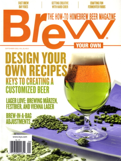 Brew Your Own September 01, 2022 Issue Cover