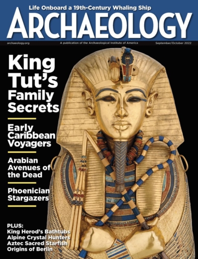 Archaeology September 01, 2022 Issue Cover