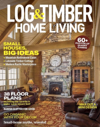 Log and Timber Home Living January 01, 2023 Issue Cover