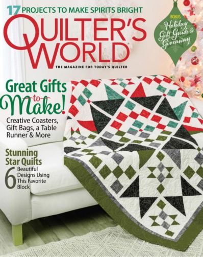 Quilter's World December 01, 2022 Issue Cover