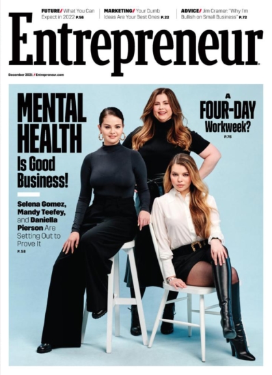 Entrepreneur December 01, 2021 Issue Cover