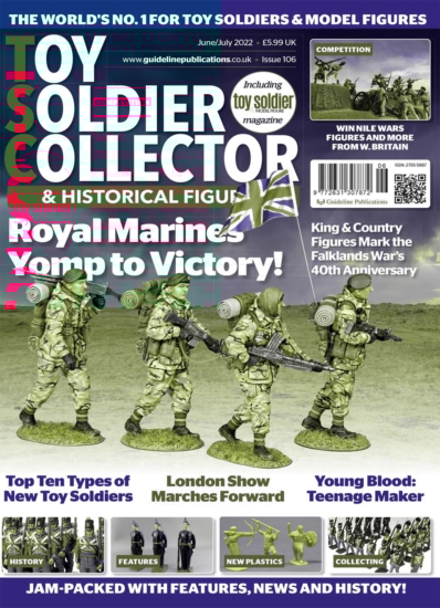 Toy Soldier Collector and Historical Figures June 01, 2022 Issue Cover