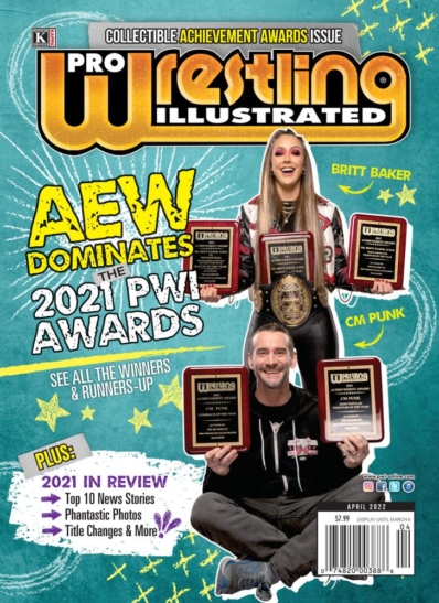Pro Wrestling Illustrated April 01, 2022 Issue Cover