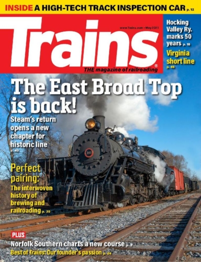Trains May 01, 2023 Issue Cover