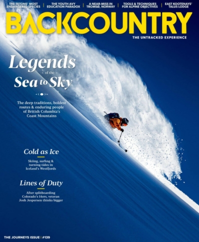 Backcountry July 01, 2021 Issue Cover