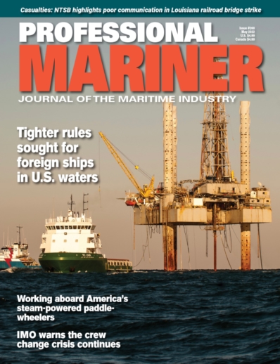 Professional Mariner May 01, 2022 Issue Cover