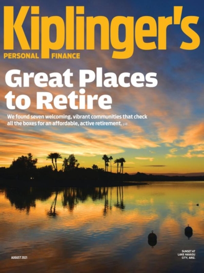 Kiplinger's Personal Finance August 01, 2021 Issue Cover