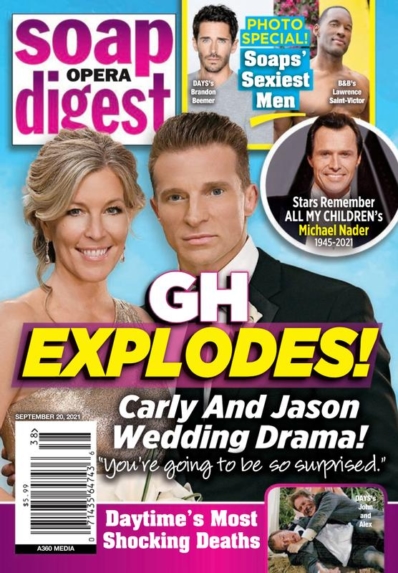 Soap Opera Digest September 20, 2021 Issue Cover