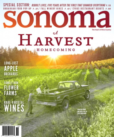 Sonoma September 01, 2022 Issue Cover