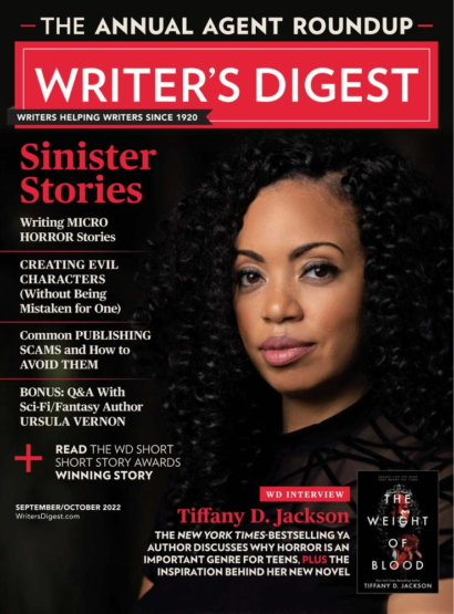 Writer's Digest September 01, 2022 Issue Cover