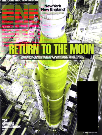 Engineering News Record November 08, 2021 Issue Cover