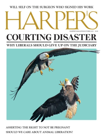 Harper's October 01, 2022 Issue Cover