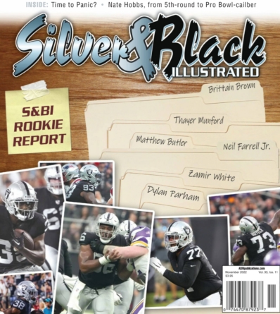 Silver & Black Illustrated November 01, 2022 Issue Cover