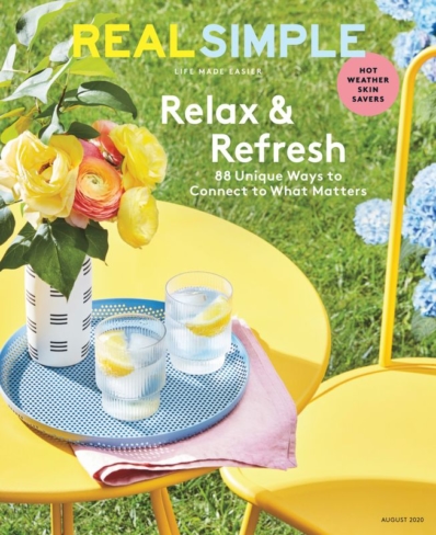 Real Simple | 8/1/2020 Cover