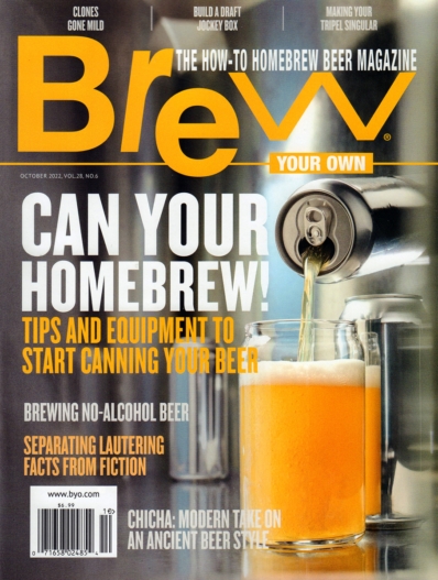 Brew Your Own October 01, 2022 Issue Cover