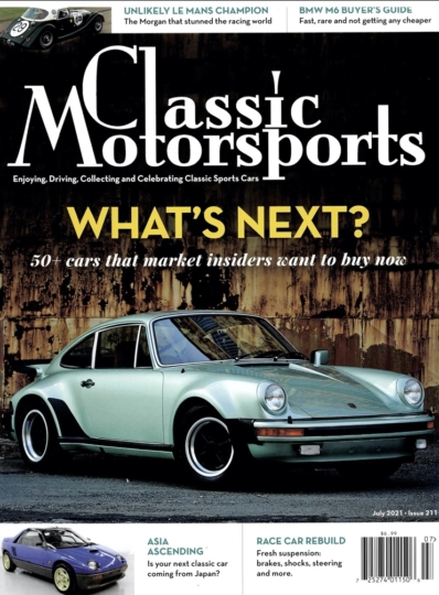 Classic Motorsports July 01, 2021 Issue Cover