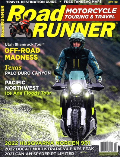 Road RUNNER Motorcycle & Touring April 01, 2022 Issue Cover