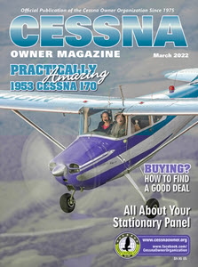 Cessna Owner March 01, 2022 Issue Cover