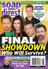 Soap Opera Digest November 29, 2021 Issue Cover