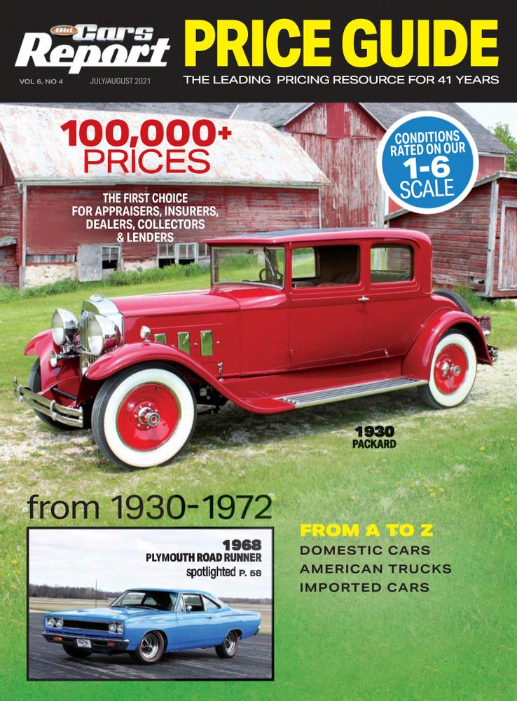 Old Cars Report Price Guide Renewal Magazine Agent Old Cars Report Price Guide Renewal Magazine Agent